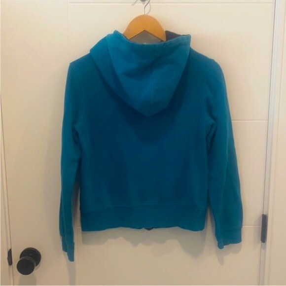 FOX | Teal Zip up Hoodie | XS - Picture 9 of 9